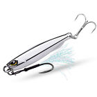 Metal Fishing Lure Small Wind Resistance Compact Metal Bait With Glitter