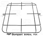 Bompani Boreal Fox Griglia ad 1 Fuoco Cucina a Gas Acciaio Mis.36 X 35 cm.