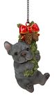 Christmas Hanging Mini Puppy Dog Decorations Vivid Art NEW
