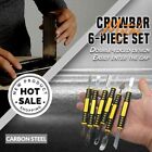 Metal Crowbar 6-Piece Set Small Metal Spudger Pry Opening Repair Tools Kit