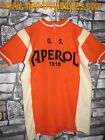 # Vintage Cycling Jersey Wool Maglia Ciclismo Bici Lana GS Aperol  70s Eroica
