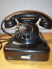 Antico Telefono In Bachelite Siemens Vintage Epoca Colore Nero