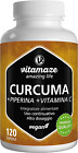 Vitamaze® Curcuma E Piperina plus 1440 Mg Con Vitamina C Ad Alto Dosaggio, L Est