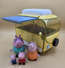 Peppa Pig Mini Camper Van 2003 with Daddy, Mummy , Peppa Pig and George