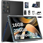 Gaming Tablet 10 Zoll 16GB+256GB Tablet Android 13 4G LTE+5G WiFi Tab GPS/BT5.0