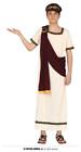 Costume imperatore romano bambino Cesare tunica antica Roma Augusto carnevale