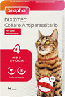 Beaphar Diazitec Collare Antiparassitario per Gatto, 4 Mesi Di Trattamento Effic