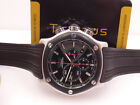 EBEL 1911 TEKTON CHRONOGRAPH E9137L83 AUTOMATIC BOX&PAPERS STEEL YEAR 2012 WATCH