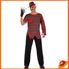 Costume Carnevale Halloween Mostro Freddy Krueger Uomo