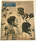 New York Times Magazine President Nehru India Kremlin Battle Bulge Articles 1954
