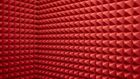 20 Pannelli Fonoassorbenti Insonorizzanti rosso densità 45 non vernici 50x50x5cm