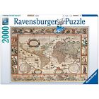 PUZZLE ravensburger MAPPAMONDO DEL 1650 - 2000 pezzi MAP OF THE WORLD FROM 1650