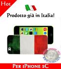 NUOVA CUSTODIA CASE COVER PER APPLE IPHONE 5C BANDIERA ITALIA IPHONE 5 C RIGIDA