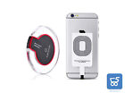 Caricabatterie Pad ricarica wireless + ricevitore QI compatibile iphone samsung