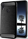 Handy Hülle für Xiaomi Redmi Note 7/7Pro/7S Cover Schutzhülle Carbon Alu Design