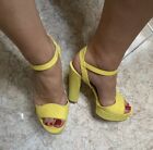 sandalo giallo n.39 (indossato 1 volta)