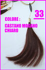 eurosocap hair extension 1 - 4 Confezioni Biadesivo,da 45 a 55 cm made in italy