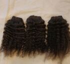 Indian Virgin Remy Human Hair Estensioni 3 Bundles Hair deep Waves (N8d)