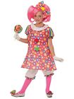 Little Tickles The Clown Pink Circus Funny Party Book Week Girls Costume L