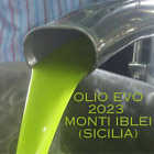 olio extravergine di oliva nuova produzione 2023 2024 Siciliano 2 5 10 litri