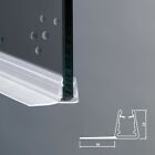 Guarnizione box doccia mt. 2 ricambio per vetro spessore 6 mm trasparente F16 mm
