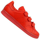 adidas Originals Stan Smith CF Sneaker Schuhe Leder Klettverschluss S80043 Rot