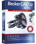 Becker CAD 12 3D PRO - Sophisticated 2D and 3D CAD Software for Professionals -