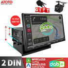 ATOTO F7XE 10.1 Pollici 1 Din Autoradio DAB/DAB+ GPS CarPlay&Android Auto+Camera