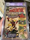Daredevil #1 CGC 2.5  KEY! (1964) Marvel! 1st Matt Murdock! RESTORED