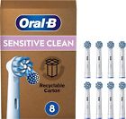 Oral-B Sensitive Clean Testine Spazzolino Elettrico, Confezione da 8 Te