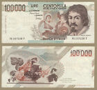 ITALY ITALIA 100000 lire Caravaggio 1983 P.110a * VF- *