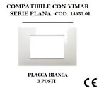 COMPATIBILE VIMAR PLANA BIANCO  PRESA SCHUKO TV USB  DEVIATORE RJ45