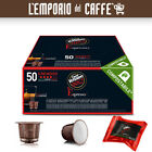 100 Capsule Compostabili Caffe Vergnano Cremoso Compatibili con Nespresso