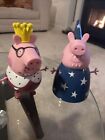PEPPA PIG ROYAL FAMILY DADDY KING & WIZARD FIGURE