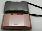 Nintendo DS classic grigio rosa console NTR-001 per parti di ricambio usato