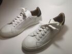 Scarpa Artigianale Sneaker In Pelle Fondo Vera Gomma N42 Prada Gucci Nike Adidas