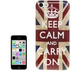 Cover iPhone 5C Apple modello bandiera UK Keep Calm Bumper Apple iPhone 5 C