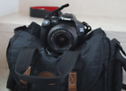 reflex digitale Fotocamera Canon EOS 550D macchina fotografica + 18-55 borsa
