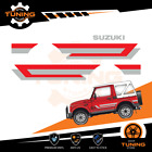 Kit Adesivi Auto Suzuki Samurai Rosso Lineare
