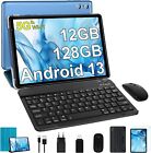 Tablet 10 Pollici Android 13 Tablet 12GB RAM+128GB (TF 1TB) 5G Tastiera Inclusa