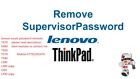 Lenovo ThinkPad T580 P52s Bios Supervisor password  Reset Service sending laptop