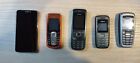 Stock di 5 cellulari vintage (4 Nokia e 1 Alcatel)