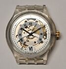 Swatch Automatic Dummy Gehäuse  - Automatic case - for conversions - transparent