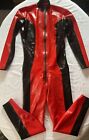Racer Latex Rubber Catsuit. Easy-On (Chlorinated) Size M
