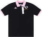 Maglia Polo Palermo 2020-2021 T-Shirt Kappa Nuova Originale Slim Fit Nera
