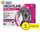 Frontline TRI-ACT per Cani da 20-40 kg  1 / 3 / 6 / 9 / 12 / 18 pipette - NEW