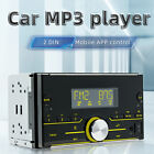 Double Din Car Stereo Radio FM MP3 Player Bluetooth Hands-free TF 2USB AUX RDS
