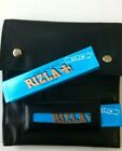 Black PU Leather  Pouch Lined Paper Slot Rolling Pocket Rizla & Multi Purpose