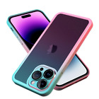 Cover per cellulari Apple Iphone Custodia Moda Bi-Color e protezione fotocamera