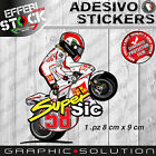 Adesivi Sticker Mascotte cartoon SIMONCELLI SIC 58 SUPERSIC MOTOGP TOP QUALITY!